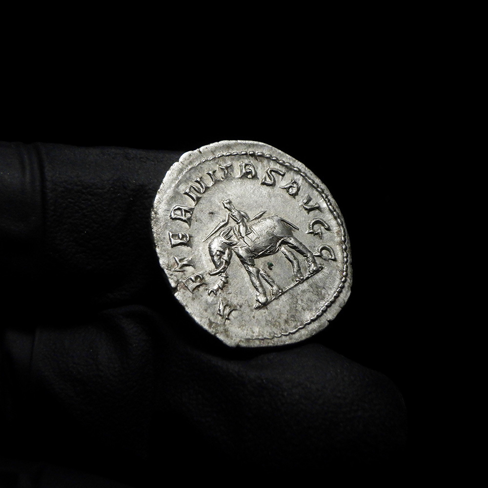 【古代ローマコイン】Philip I（フィリップス・アラブス）クリーニング済 シルバーコイン 銀貨 アントニニアヌス(ajGQz6grRF)_画像7