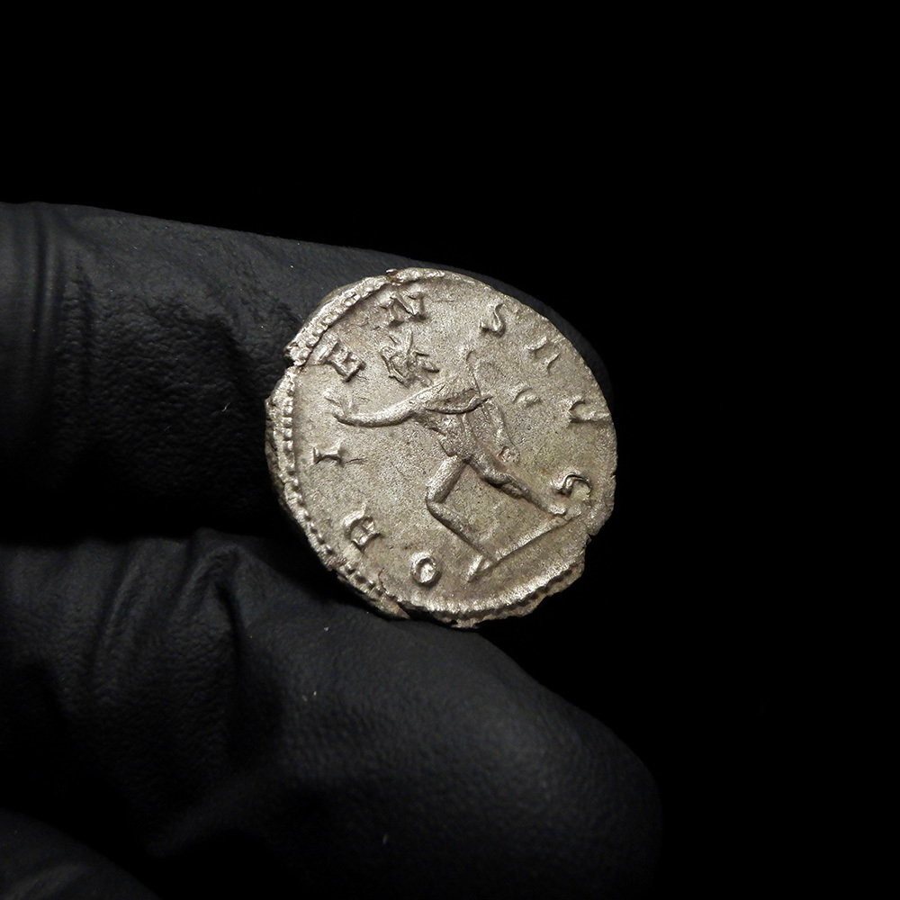 【古代ローマコイン】Postumus（ポストゥムス）クリーニング済 シルバーコイン 銀貨 アントニニアヌス(guFYndue_j)_画像7