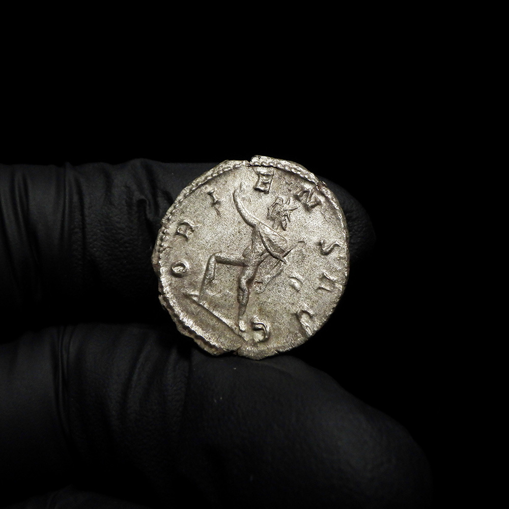 【古代ローマコイン】Postumus（ポストゥムス）クリーニング済 シルバーコイン 銀貨 アントニニアヌス(guFYndue_j)_画像6