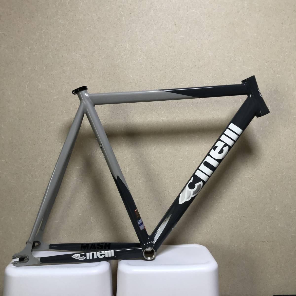 激安】 Cinelli MASH グレー size:L【中古】 トラックレーサー、ピスト