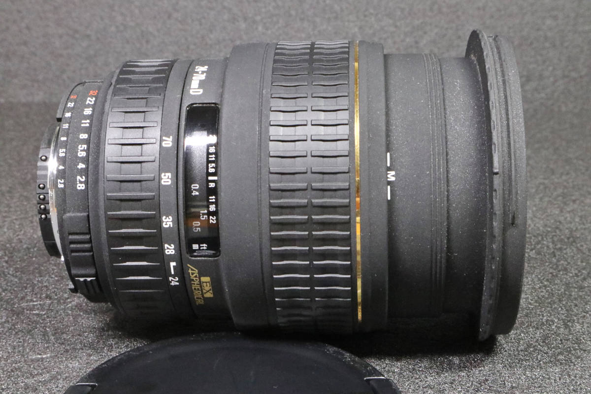 安心保証 送料無料 SIGMA ZOOM 24-70mm f2 8 EX DG ASPHERICAL NIKON