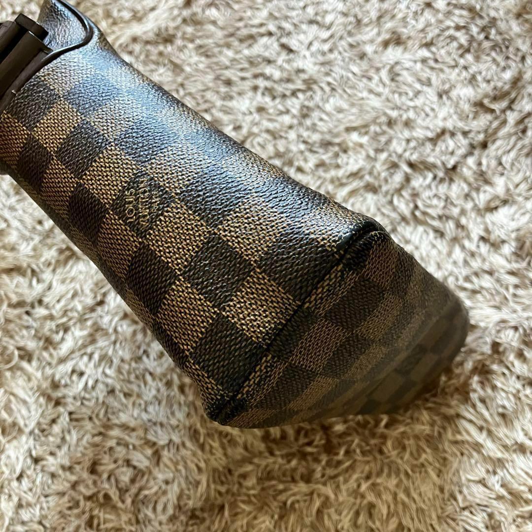 日本初の LOUIS VUITTON ダミエ オラフPM ショルダーバッグ ブラウン