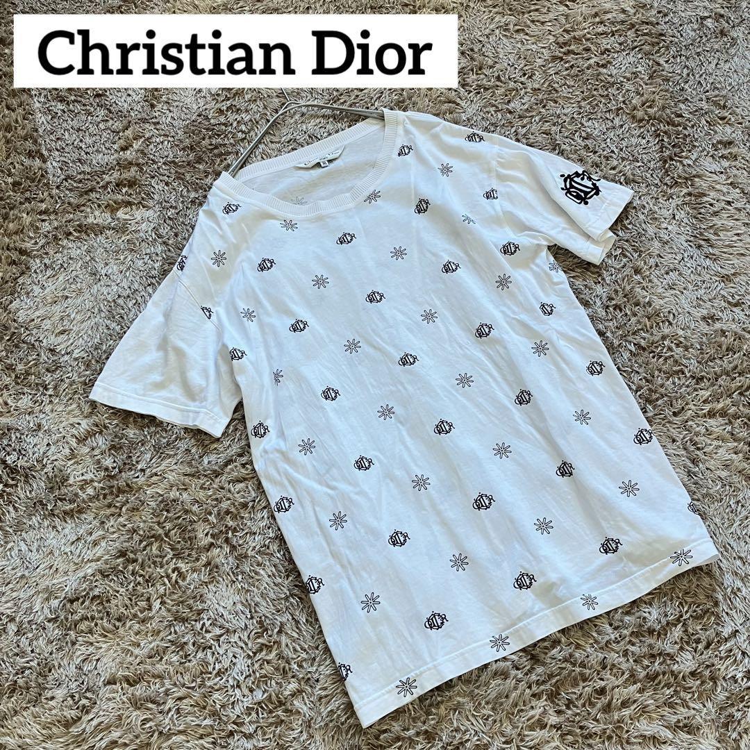 2022?新作】 Christian Dior クリスチャンディオール 総柄 Tシャツ