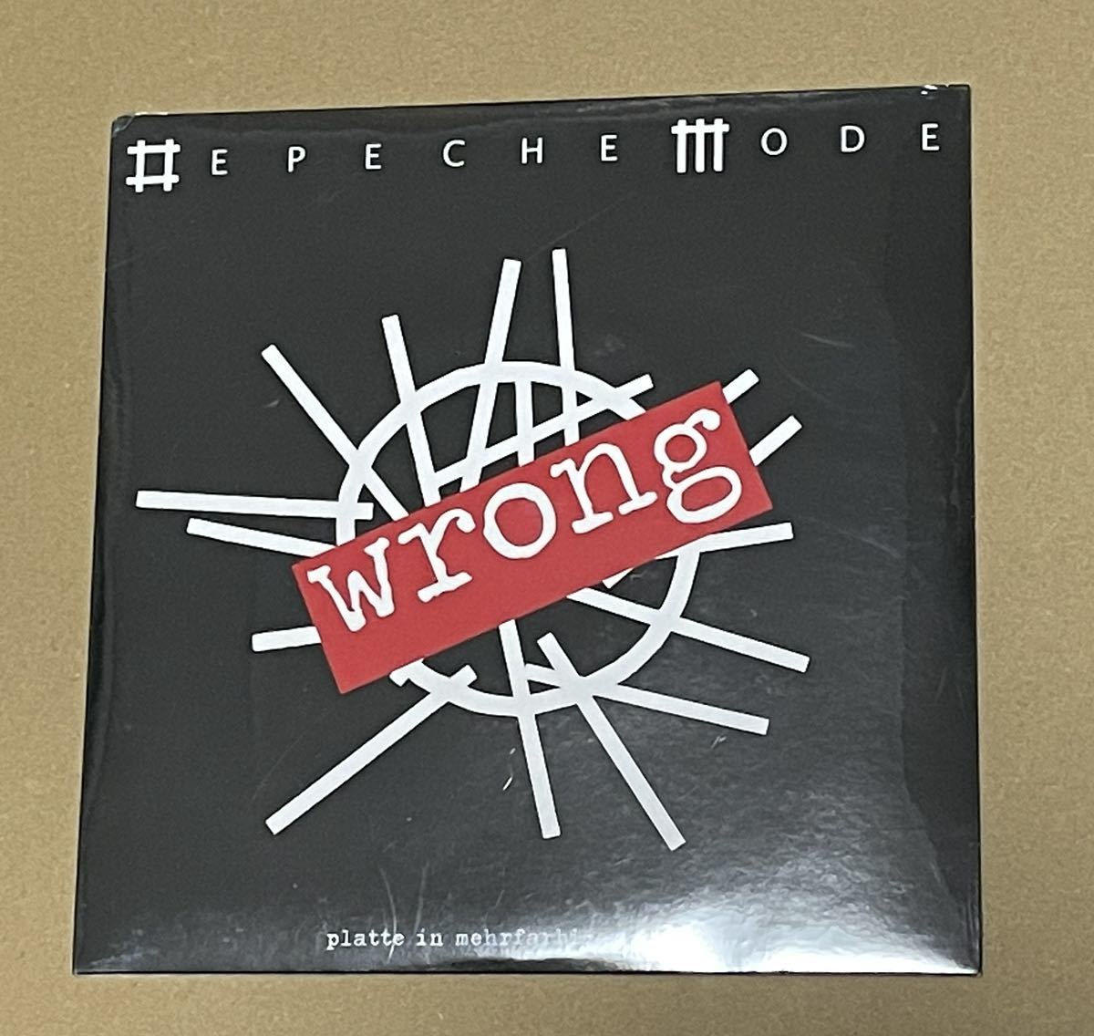 未開封 送料込 Depeche Mode - Wrong 7インチ レコード ナンバー入り / BONG40_画像1