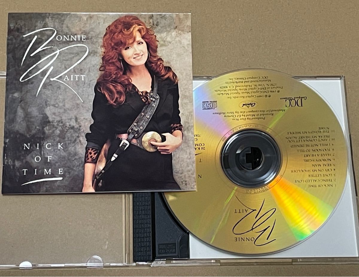 送料込 Bonnie Raitt - Nick Of Time ゴールドCD / GZS1099_画像1