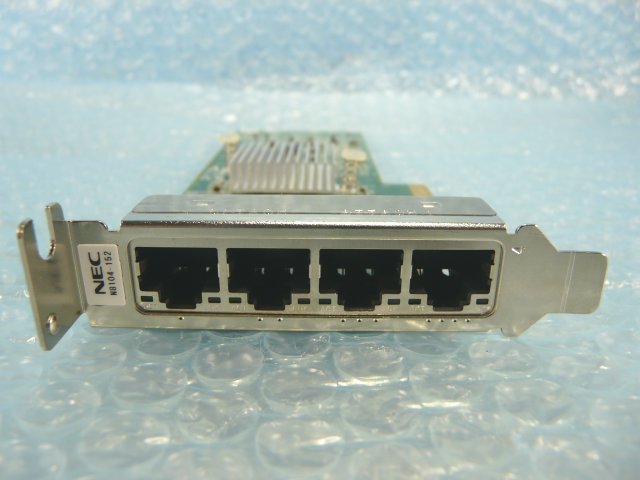 1OTU // NEC N8104-152 Quad Port 1000BASE-T (Broadcom BCM5719 Gigabit) 80mmブラケット // NEC Express5800/R120g-1E 取外 //在庫2_画像3