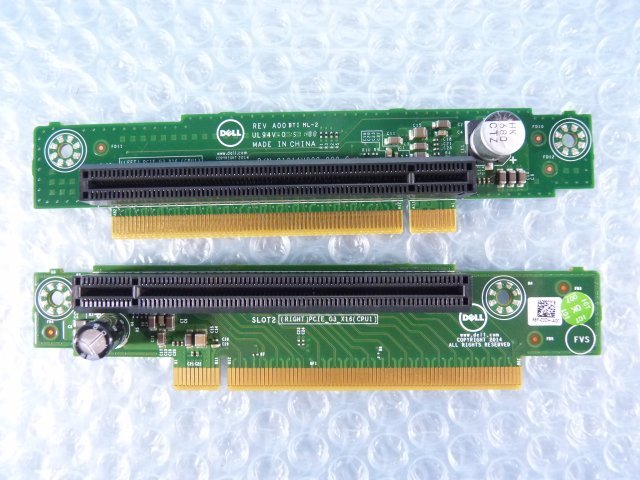 1ONY // Dell PowerEdge R430 の ライザーカード 2枚セット / 0HD5N2(HD5N2) //在庫6の画像1
