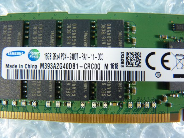 1OVY // 16GB DDR4 19200 PC4-2400T-RA1 Registered RDIMM 2Rx4 M393A2G40DB1-CRC0Q // SGI CMN2112-217-20 取外 //在庫3_画像2