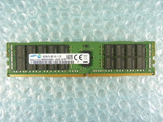 1OVY // 16GB DDR4 19200 PC4-2400T-RA1 Registered RDIMM 2Rx4 M393A2G40DB1-CRC0Q // SGI CMN2112-217-20 取外 //在庫3_画像1