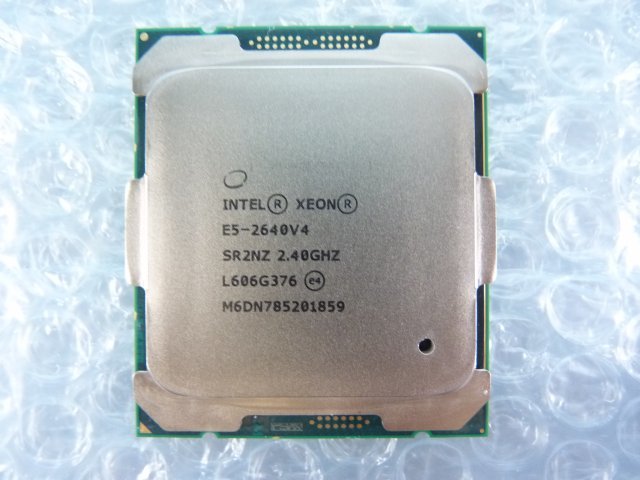 1OWH // Intel Xeon E5-2640 V4 2.4GHz SR2NZ Broadwell-EP R0 Socket2011-3(LGA)//SGI(Supermicro) CMN2112-829U-10取外//(同ロット)在庫2_画像1