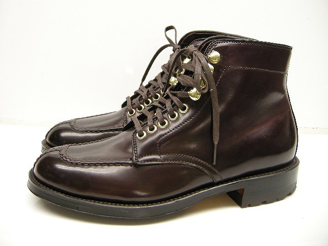 サイズUS 6.5D(24.5-25cm)■Aldenオールデン■新品■#40428C/シェルコードバンタンカーブーツ/shell cordovan tanker boots/ブーツ_画像2