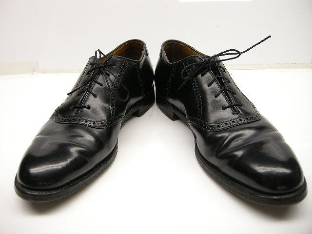 サイズ10C(27-27.5cm)■Aldenオールデン■USED■#993/シェルコードバンサドルシューズ/shell cordovan sadle shoes/ブラック/メンズ/ブーツ_画像3