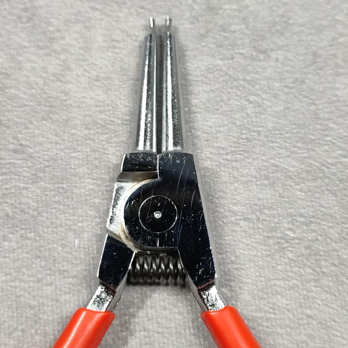 Y162 KNIPEX クニペックス 軸用スナップリングプライヤー 46 13 A2 19～60㎜ 工具 ハンドツール DIY 中古品_画像4