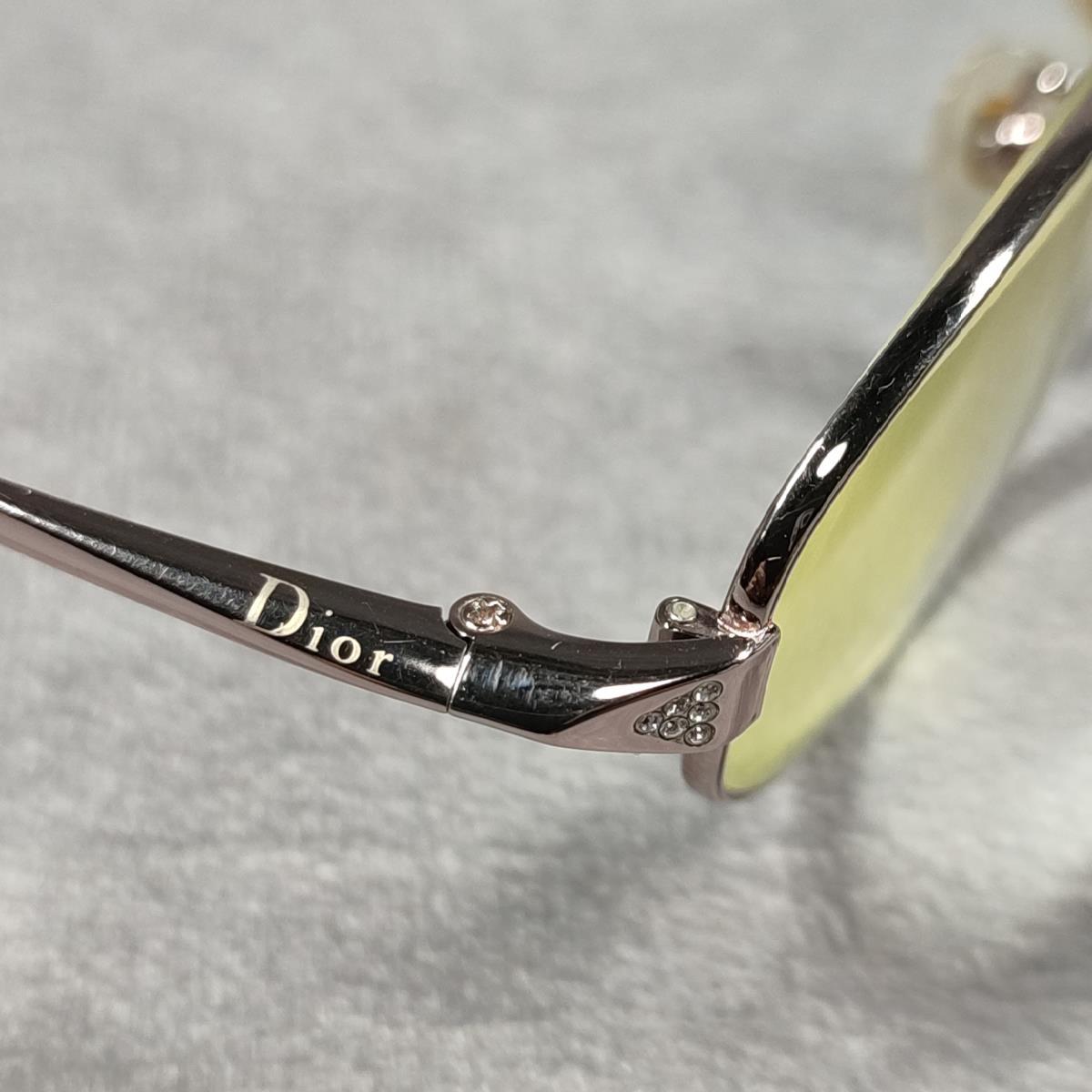 Y173 クリスチャンディオール 眼鏡 CD-7524J B3B 51□17-138 TITAN-P フルリム 日本製 度入り Christian Dior ケース付 中古品_画像9