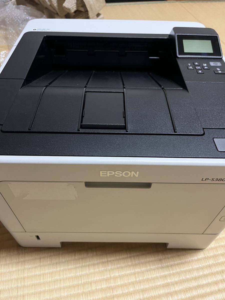 殿堂 モノクロレーザー A4 LP-S380DN EPSON プリンター ほぼ未使用