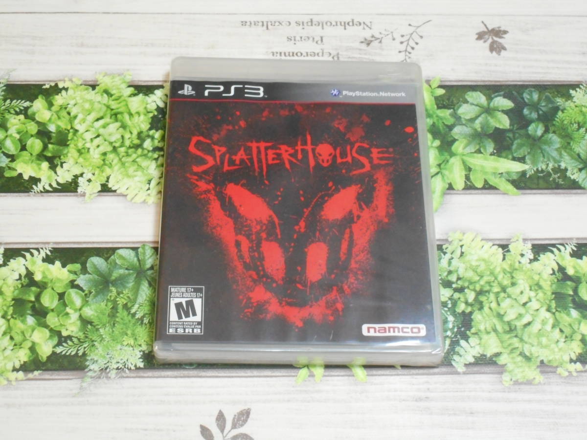 即決　PS3　新品　未開封　スプラッターハウス　北米　Splatterhouse