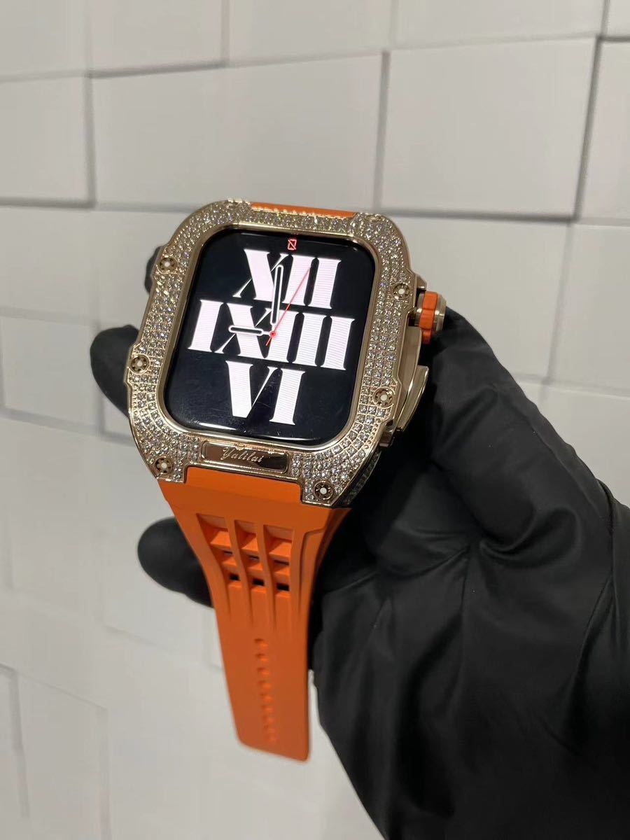 Apple Watch Series 8 7 6 5 食っ 4 SE (44mm 45mm)用バンド Apple Watch Series 8 7 6 5 食っ 4 SE (44mm 45mm)用バンド
