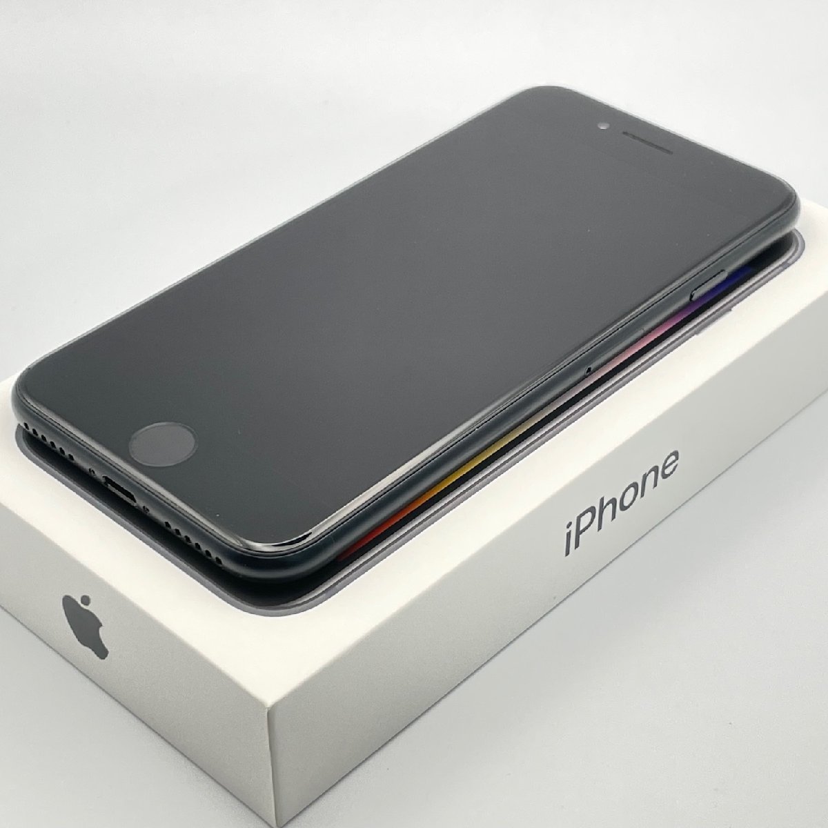 美品 Apple アップル iPhone SE 第3世代 128GB ミッドナイト SIMロックなし SIMフリー