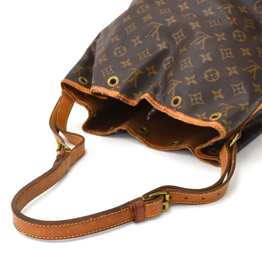 1点限定 ルイヴィトン プチノエ ショルダーバッグ ドローストリング 巾着 M42226 モノグラム ブラウン LOUIS VUITTON_画像7