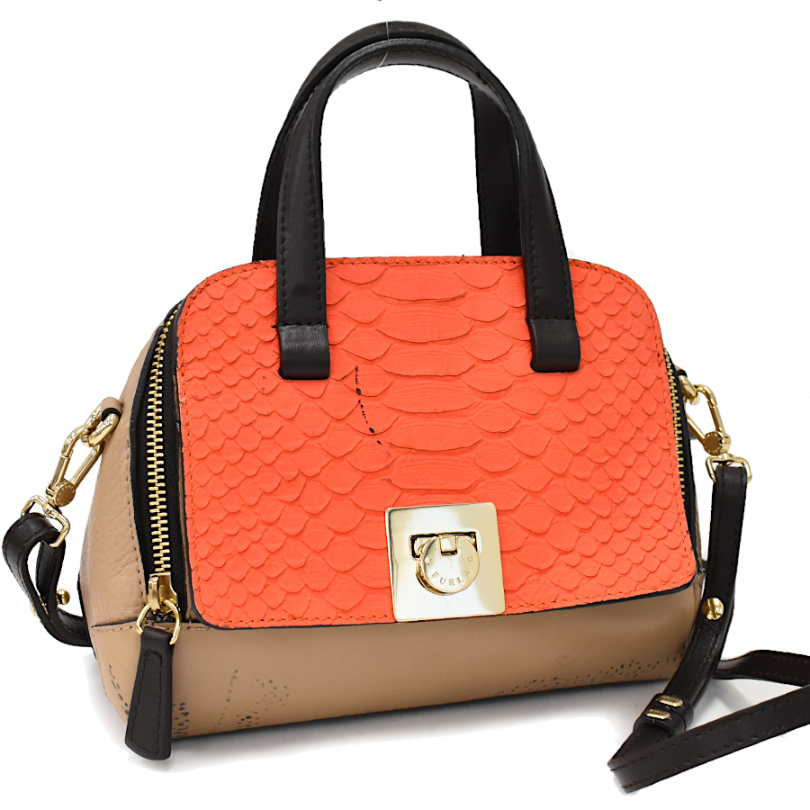 適切な価格 ディヴィーナ DIVINA フルラ 1点限定 2way FURLA ベージュ