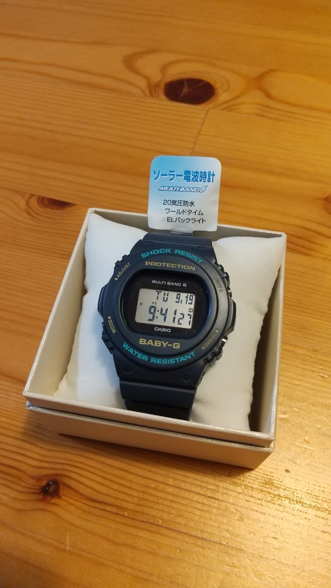 贅沢屋の CASIO カシオ 新品 送料無料 Baby-G ネイビー BGD-5700-2JF