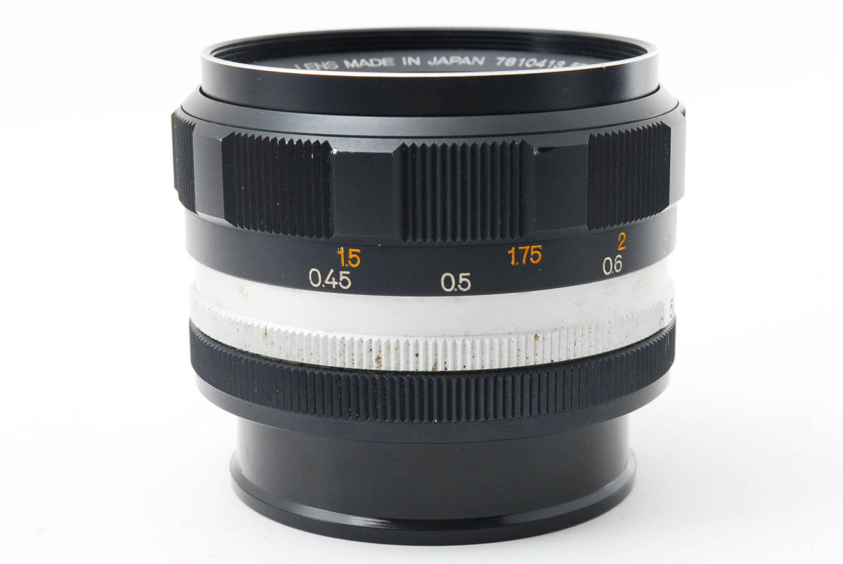 ★ Minolta ミノルタ MD Rokkor 50mm f/1.7 Manual Focus Standard Lens for MD Mount キャップ付 ★ #S025_画像9