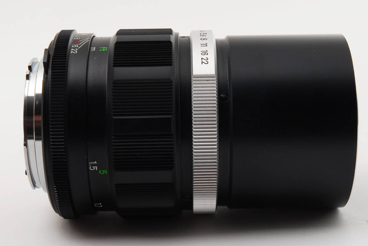 ★ Minolta ミノルタ MC Tele Rokkor-PF 135mm f/2.8 Manual Focus Telephoto Lens キャップ付 ★ #S024_画像7