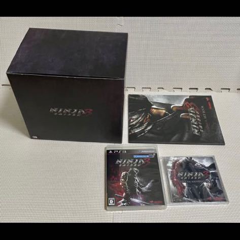 PS3　忍者外伝３　コレクターズ　エディション　NINJA　GAIDEN　３　COLLECTORS　PLAY STATION 3　フィギュア美品　サントラ未開封