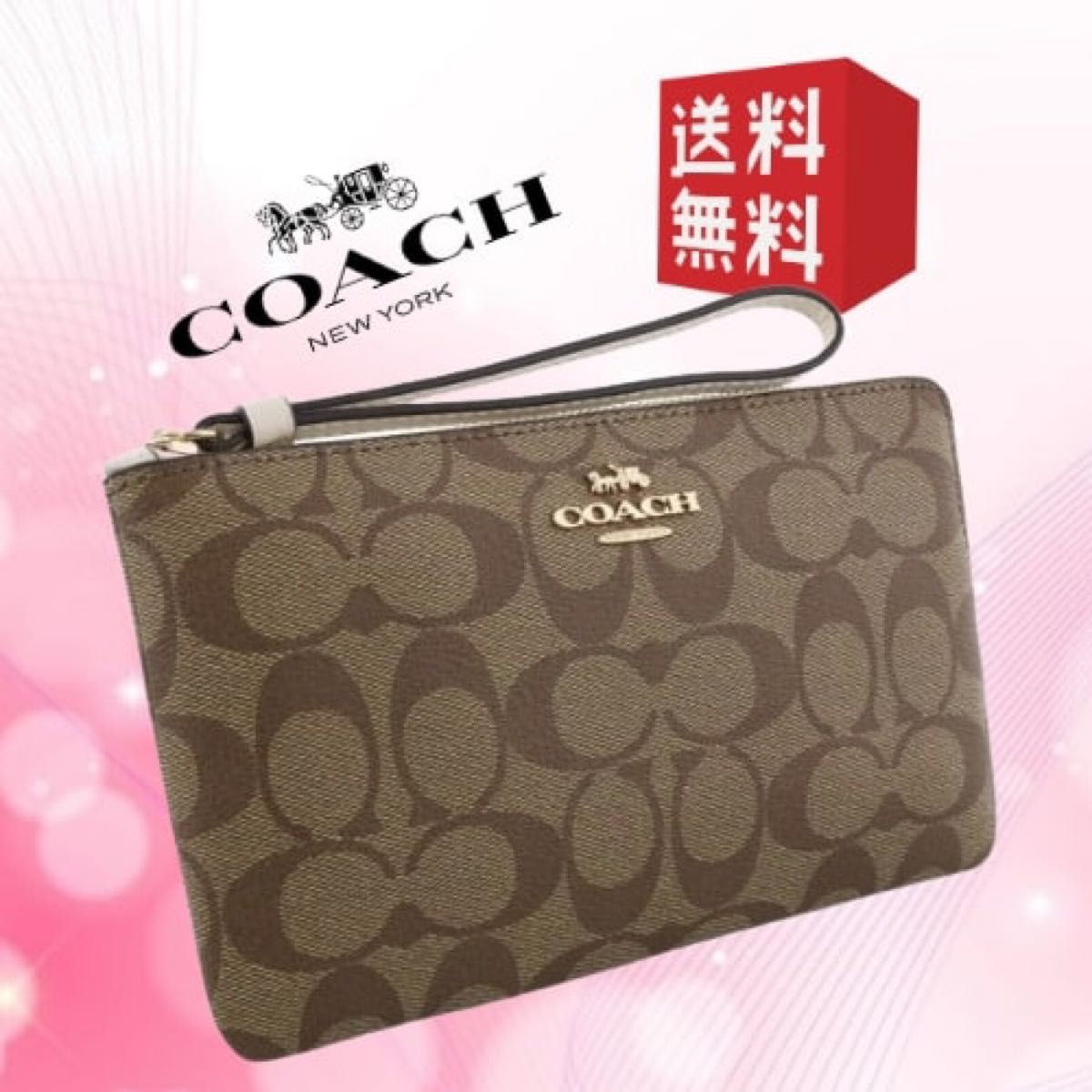 未使用 COACH 正規品 ポーチ - ポーチ