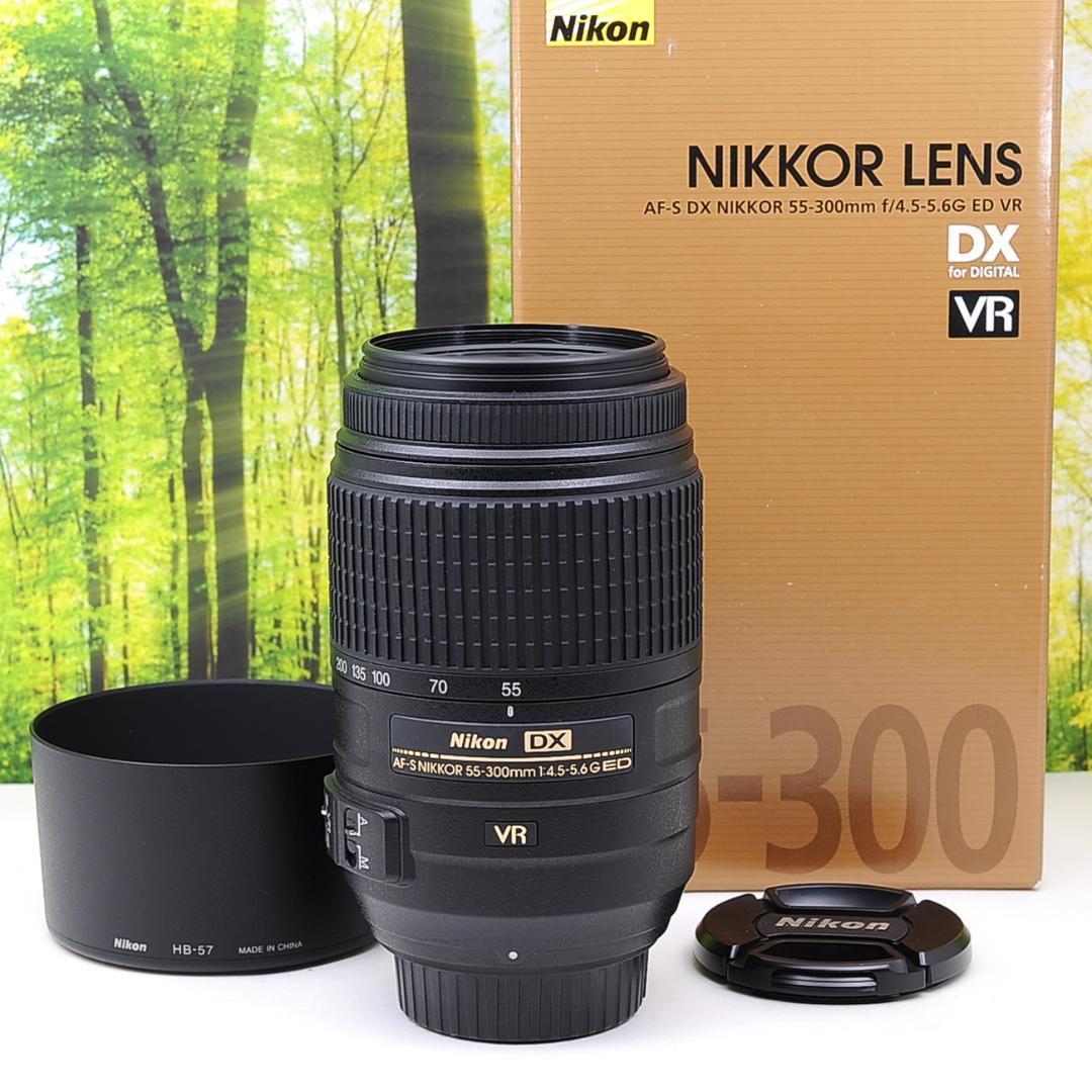 Nikon AF-S 55-300mm☆超望遠＆手振れ補正つき♪3900-1-