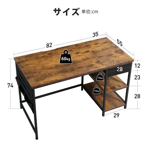 100%正規品 ○ビンテージ_幅120ｃｍ YeTom デスク パソコンデスク 机