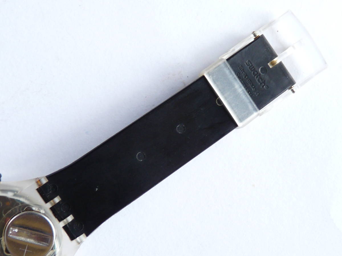 新作モデル Time 1997年モデル Swatch スウォッチ 稼働中 未使用電池