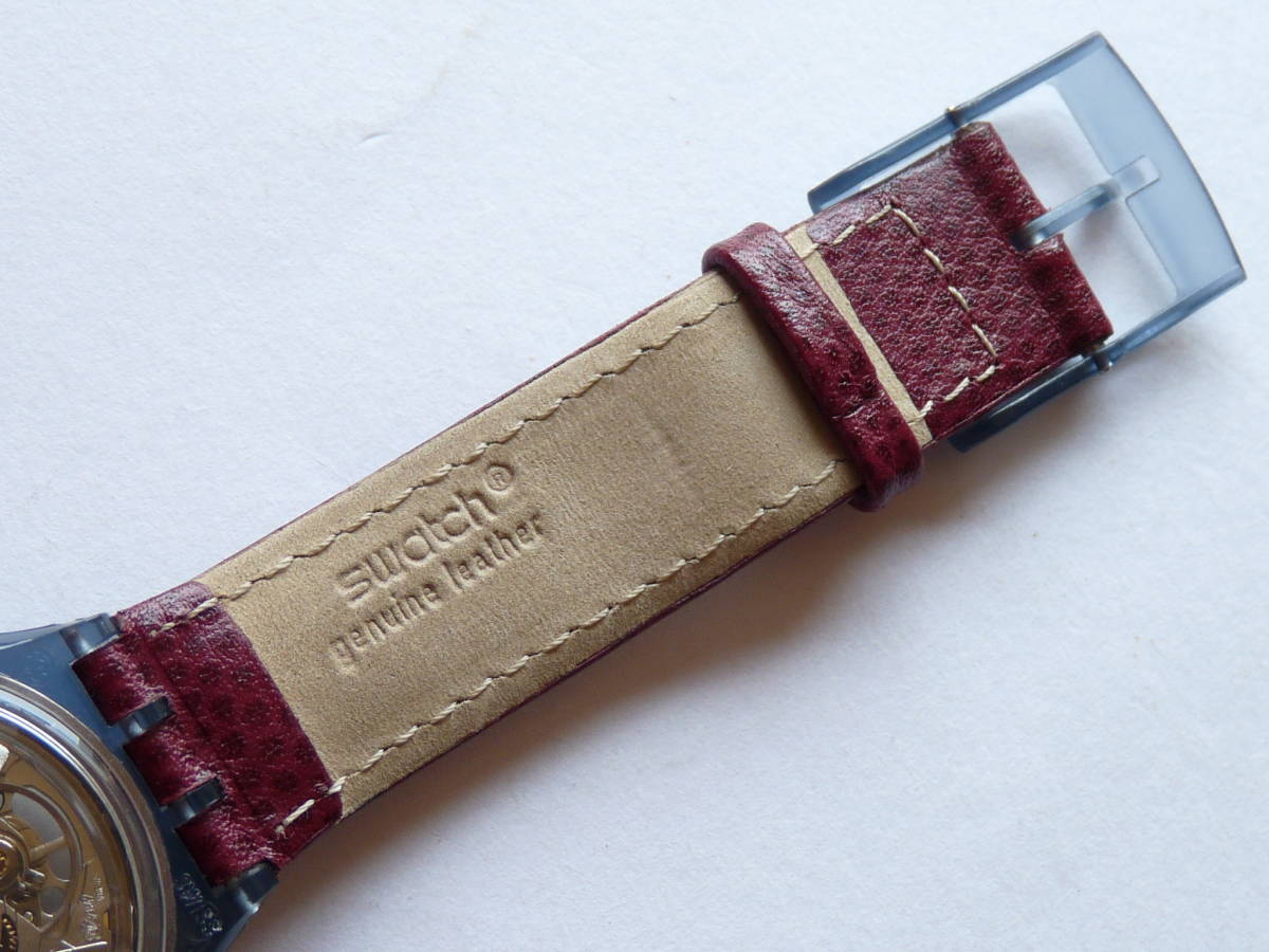 未使用 1994年 オートマチック スウォッチ Swatch CLASSIC CHEDDAR 品番SAM103_画像9