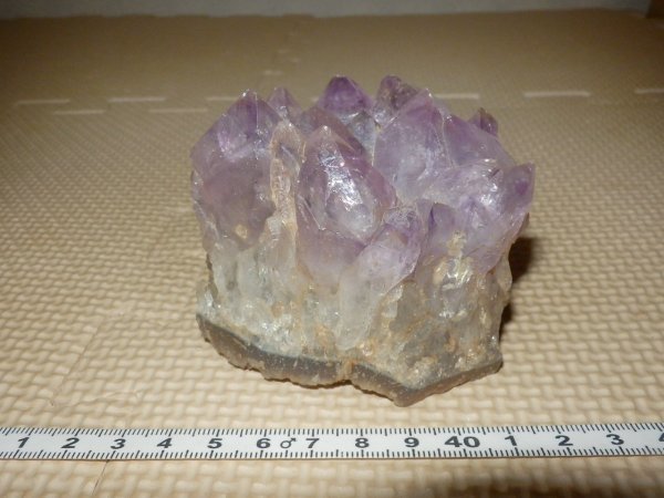 o106：天然石 アメジスト 紫水晶 インテリア 飾り 占い 浄化 お守り 癒し_画像2