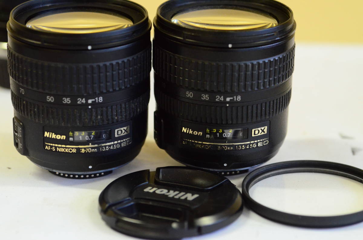 Nikon ニコン レンズ まとめ 300mm1:4.5 シグマ 400ｍｍ 1:5.6 など 8本 アクセサリーセット カビ、曇り有_画像10