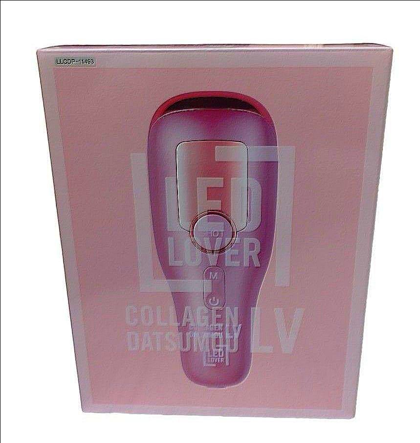 新品　脱毛器　LED LOVER コラーゲン脱毛　LV　ピンク