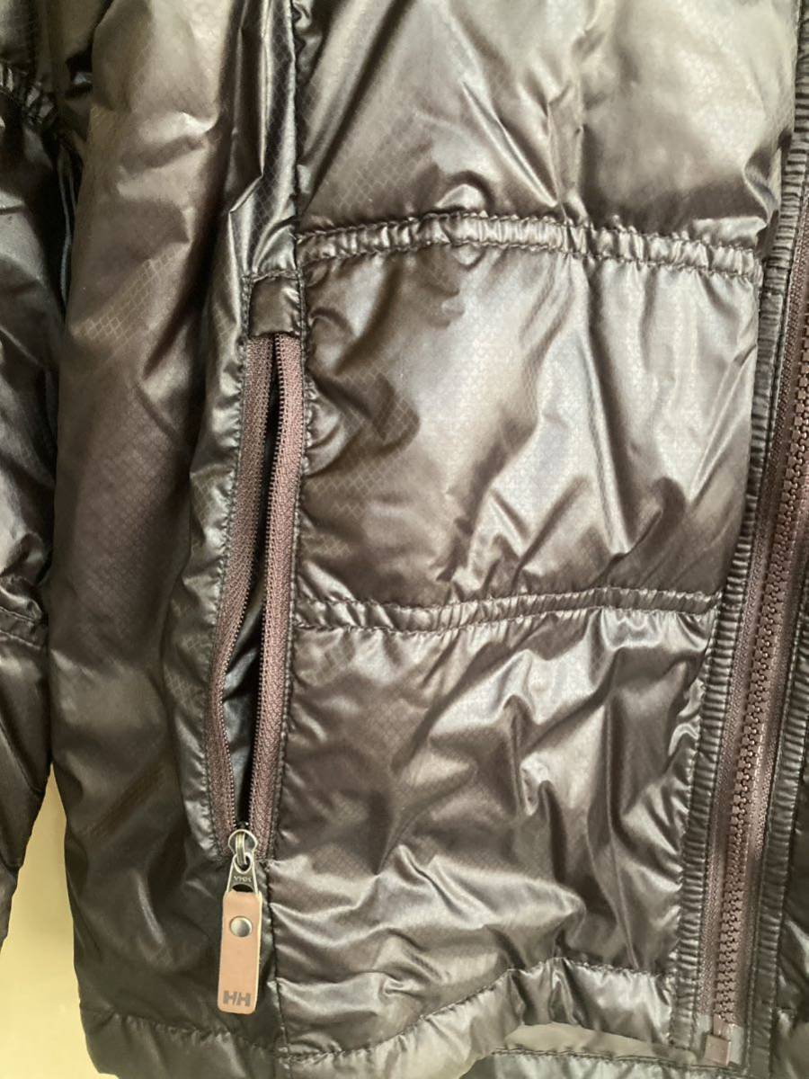  Helly Hansen light jacket cotton inside jacket dark brown have been cleaned lady's size S used HW17804