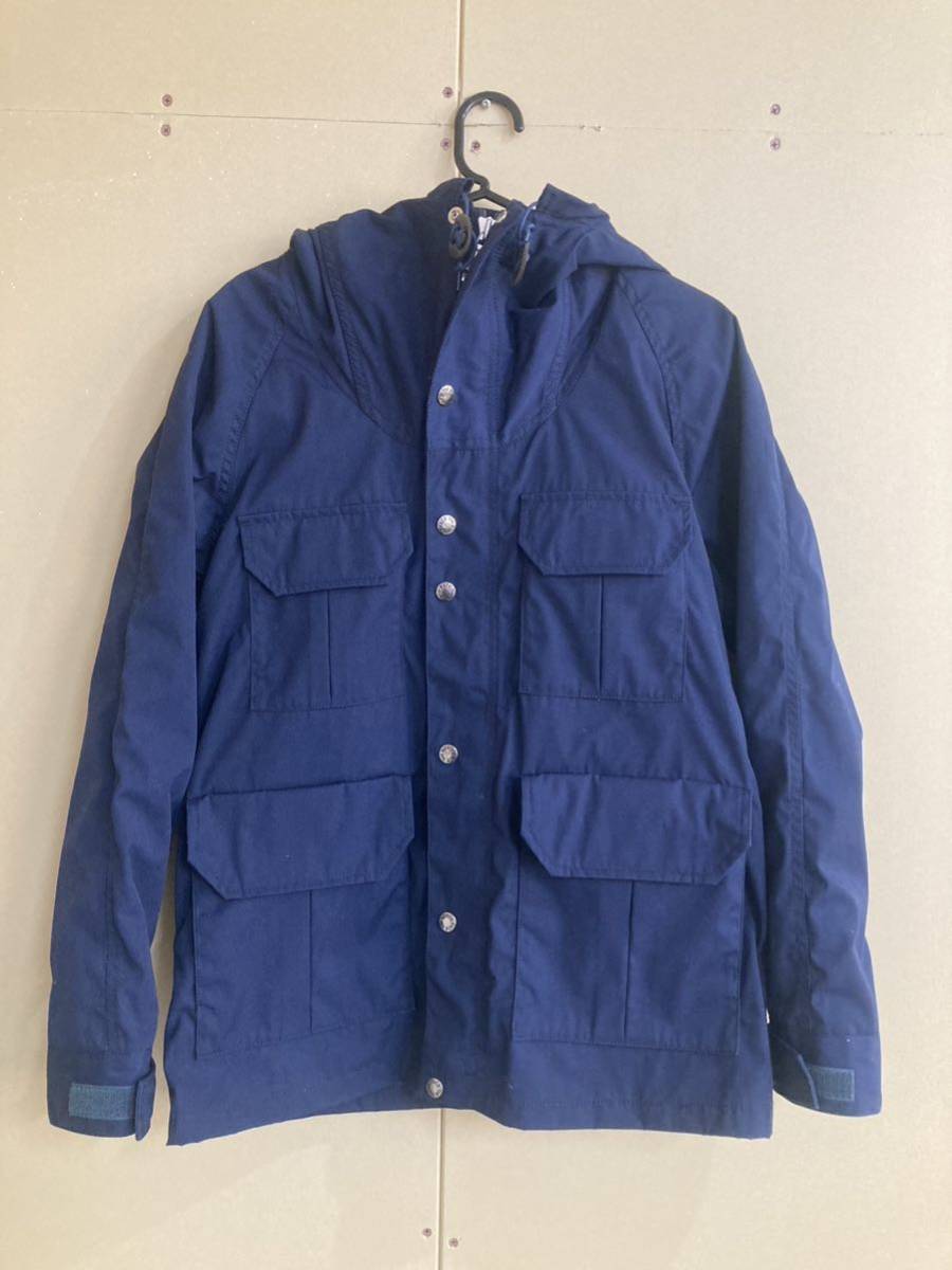 THE NORTH FACE マウンテンパーカー ノースフェイスパープルレーベル THE NORTH FACE PURPLE LABEL ナナミカ ネイビー　サイズWS 中古　_画像3