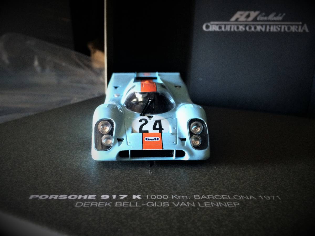  dead stock fly collection limitation version out of print that time thing Porsche 917K 1971 Barcelona 1000KM new goods ultra rare 