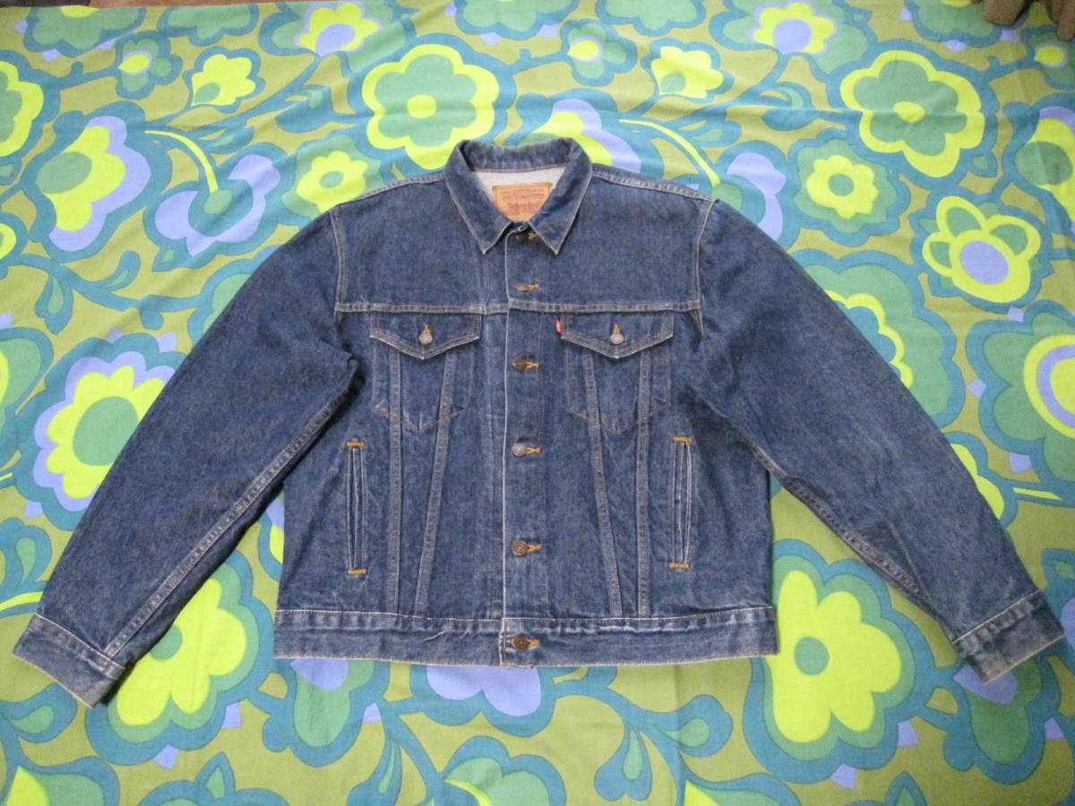 USA製 LEVIS リーバイス 70506-0217 Gジャン デニムジャケット サイズ42/XL 527刻印 USEDキレイ 綿100_画像1