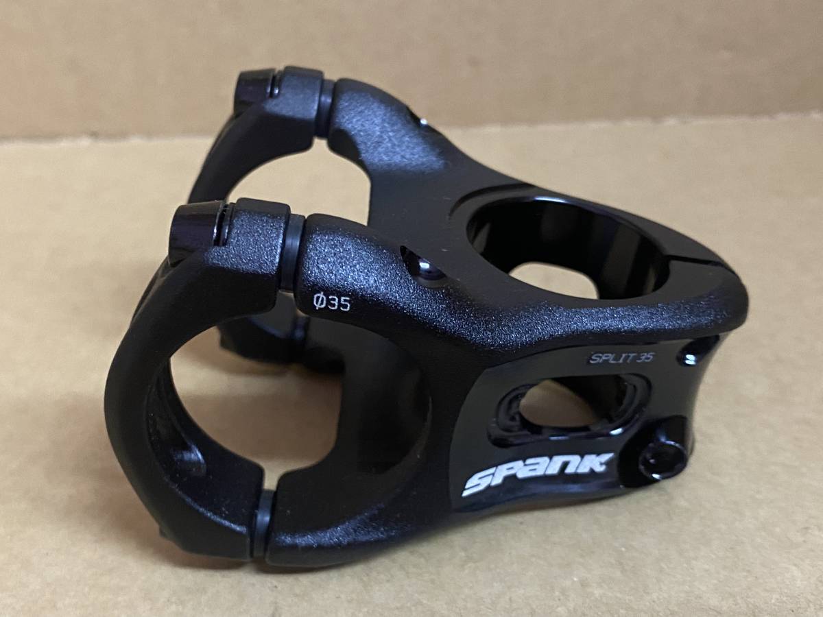 SPANK スパンク SPRIT 35ステム ブラック 突出し35mm 新品未使用 SPANK スパンク SPRIT 35ステム ブラック 突出し35mm 新品未使用