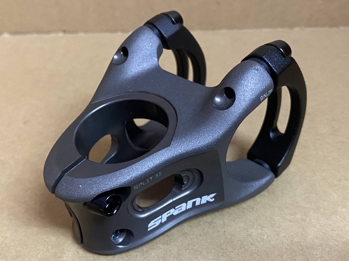 SPANK スパンクSPRIT 35ステムガンメタル突出し35mm 新品未使用 SPANK スパンクSPRIT 35ステムガンメタル突出し35mm 新品未使用