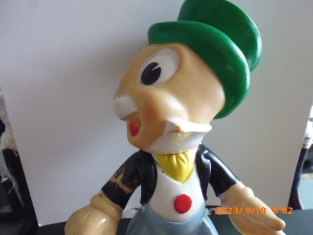 アンテイーク　ジミニー　クリケット　ラバードール　Jiminy Cricket デイズニー　1960年代　イタリア製_画像10
