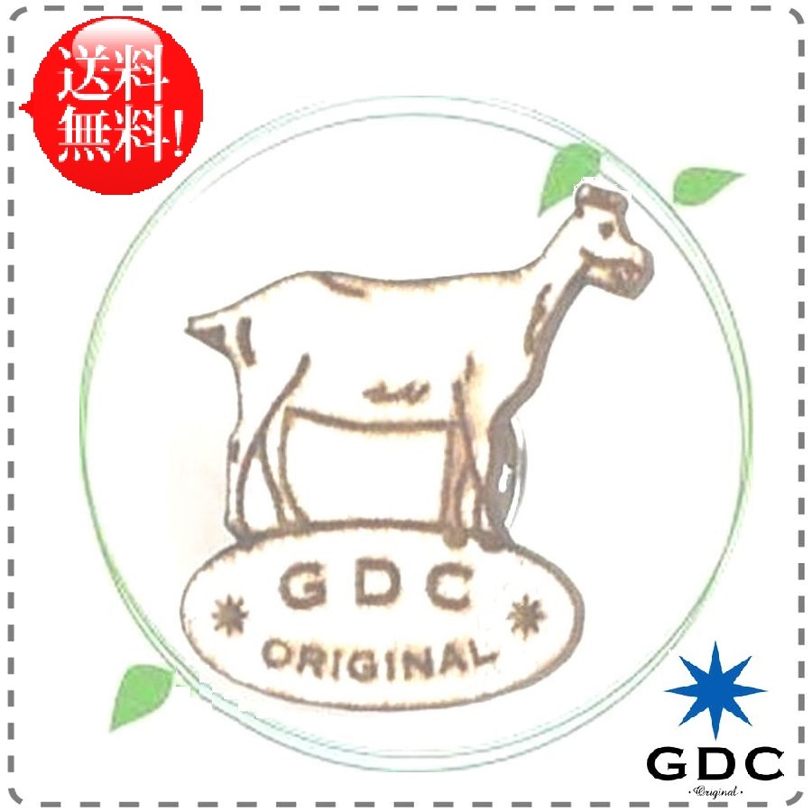 GDC ジーディーシー ピンバッジ FarmAnimalシリーズ ヤギ goat アニマルプレート バッチ ブローチ メンズ レディース 送料無料_画像1