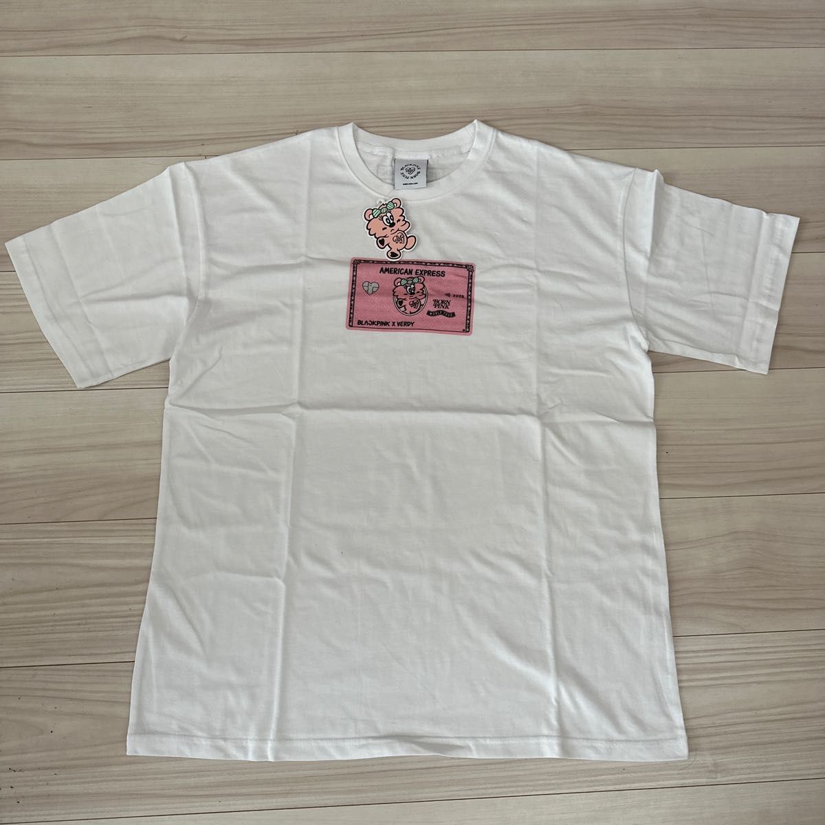 ブラックピンク アメックス Tシャツ 韓国限定 VERDY ポップアップ レア