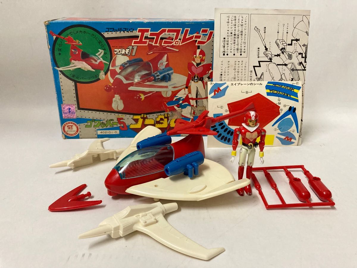 旧タカラ エイプレーン + 岬洋子 ゴワッパー5 ゴーダム 当時物 旧タカラ エイプレーン + 岬洋子 ゴワッパー5 ゴーダム 当時物