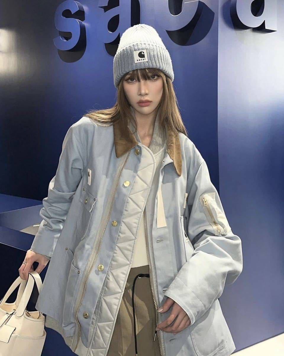 sacai Carhartt WIP Canvas x MA-1 Jacket Michigan サカイ sacai Carhartt WIP Canvas x MA-1 Jacket Michigan サカイ