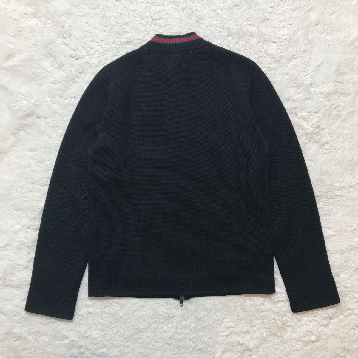 【極美品】GUCCI グッチ ドライバーズニット シェリーライン シルク混 L