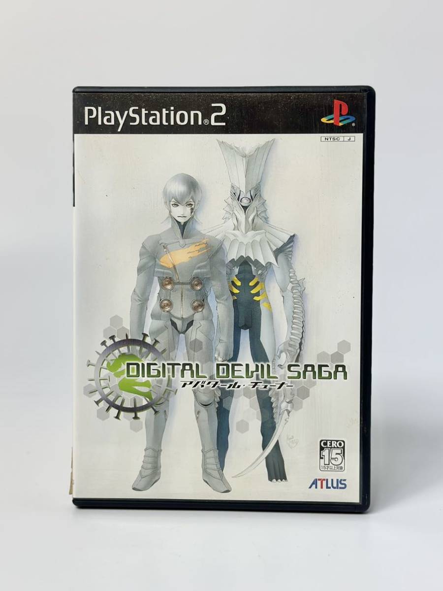 DIGITAL DEVIL SAGA デジタル デビル サガ アバタール チューナー PlayStation2 プレイステーション プレステ PS2 ゲーム ソフト RPG_画像1