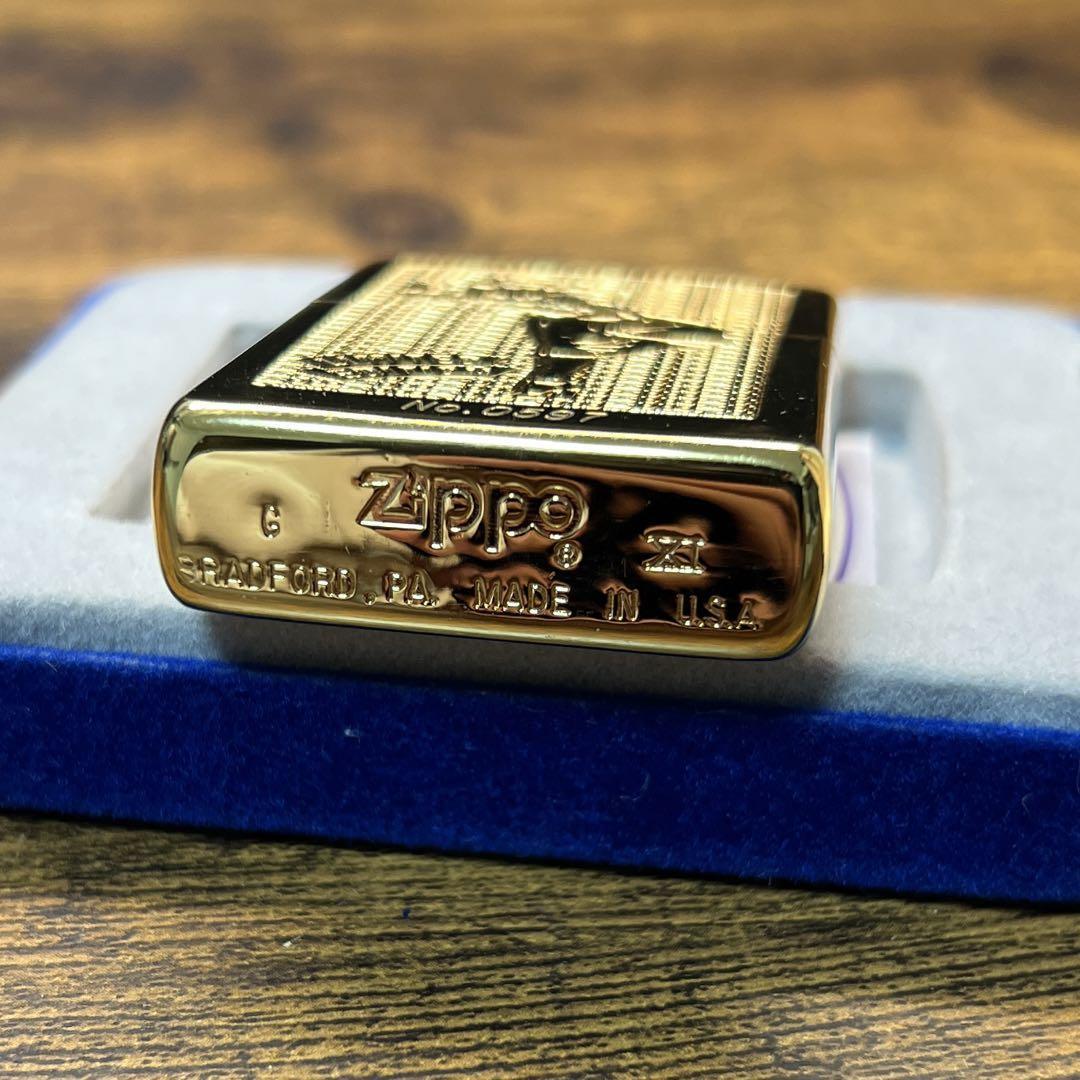 Zippo LIMITED WINDY ウィンディ 1995年 ゴールド-